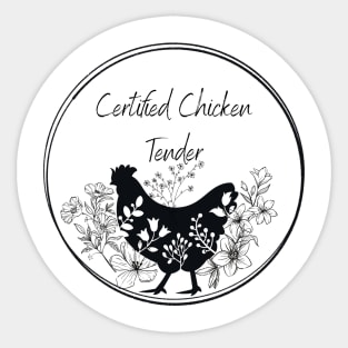 Certified Chicken Tender Sticker